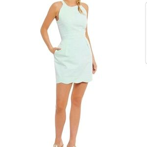 Lauren James Landry Stripe Seersucker dress